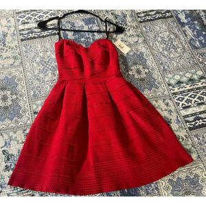 -FINAL PRICE- B. Darlin Woman’s sweetheart top Sleeveless dress size 1/2 NWT